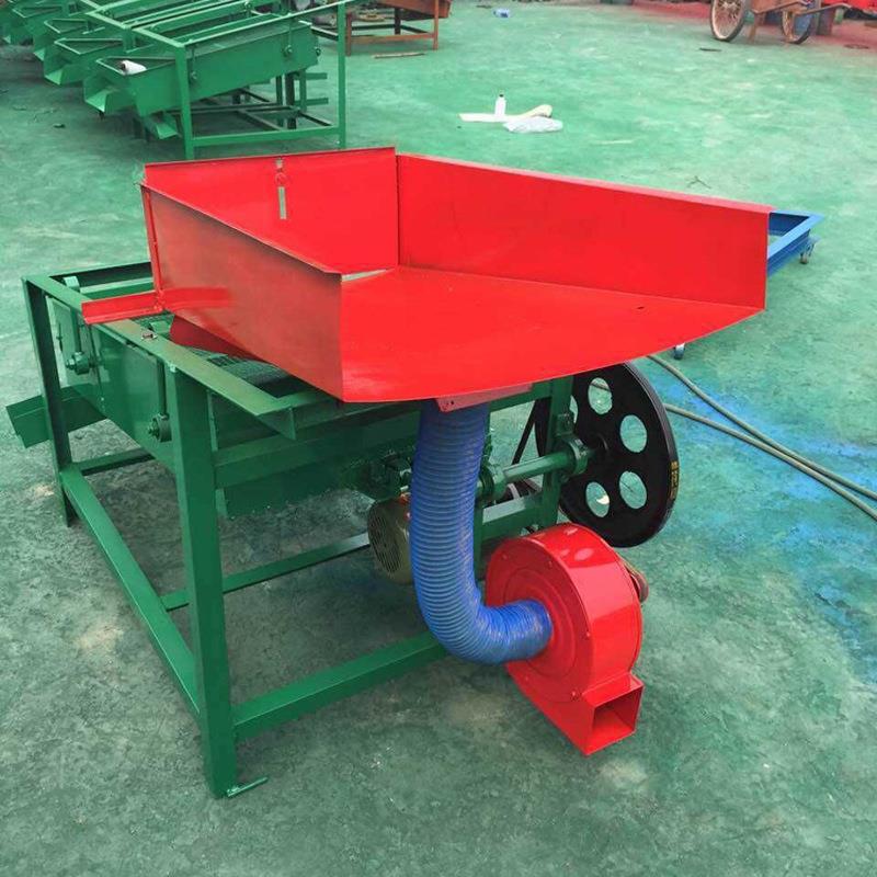 振动式粮食谷物去杂筛选机 大豆小麦水稻电动筛粮机 粮食清选机