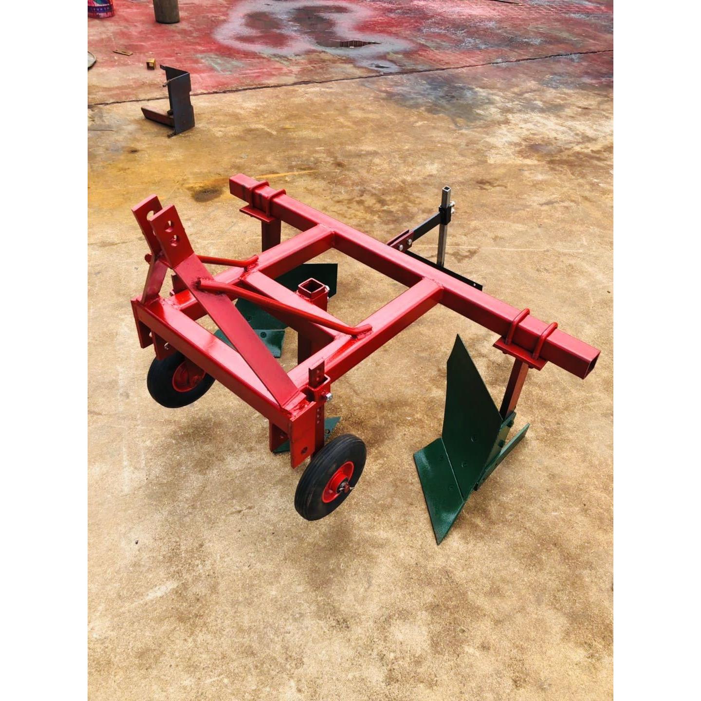 小四轮拖拉机带的小型开沟起垄犁黄烟红薯起垄犁农用开沟起垄机