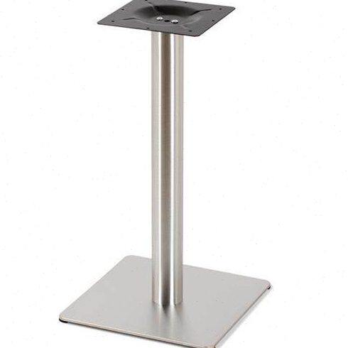 不锈钢桌脚桌腿支架金属铁艺底座桌架子餐厅N方桌支撑餐桌拉丝时