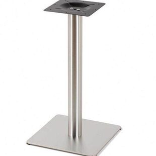 不锈钢桌脚桌腿支架金属铁艺底座桌架子餐厅N方桌支撑餐桌拉丝时