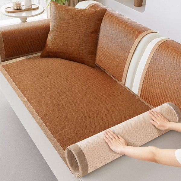 藤席沙发垫夏季防滑凉席坐垫子沙发套罩夏天凉垫2025新款沙发盖布,居家布艺,沙发垫,淘宝优惠券,粉丝福利购,淘宝优惠卷