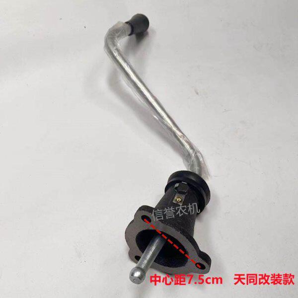 单缸小四轮拖拉机挂挡杆时风中原潍坊天同鲁中改装换挡杆排挡杆