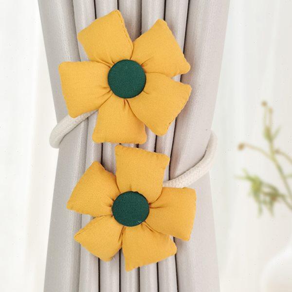 窗帘绑带一对装现代简约绑饰束带创意白纱捆绑带花朵装饰收纳扣环,居家布艺,窗帘绑带,淘宝优惠券,粉丝福利购,淘宝优惠卷