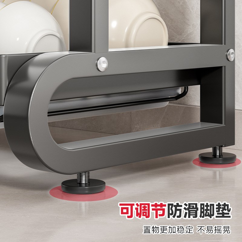 厨房碗架沥水架碗柜置物s架家用台面多功能放碗盘碗筷碗碟收纳架