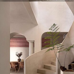 慕凯风室内外肌理漆艺术涂料民宿墙漆生态漆土墙漆夯土墙艺术漆