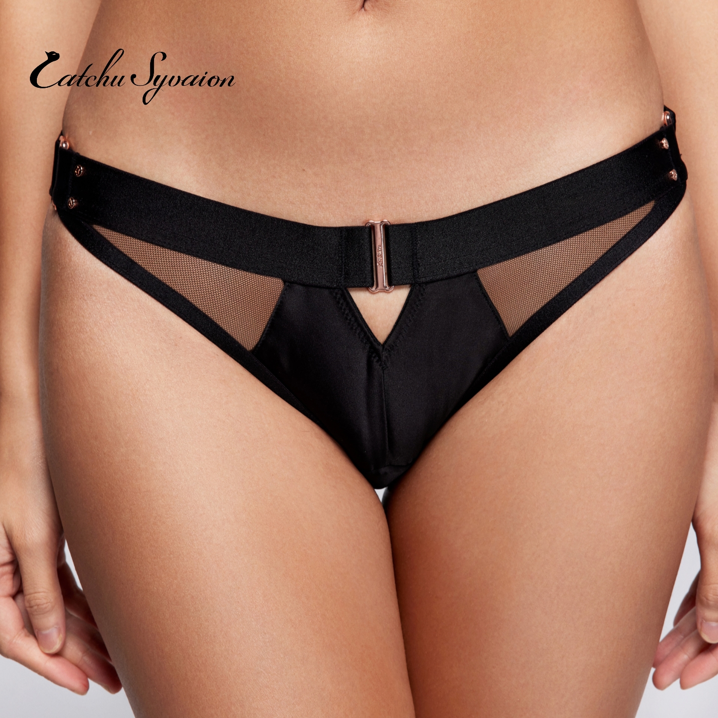 仪式感侧面可拆卸绑带,奢华缎面亲肤如吻