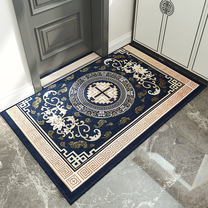 大门入户地毯客厅地毯茶几毯进门地垫入户门垫新S中式红色喜庆地