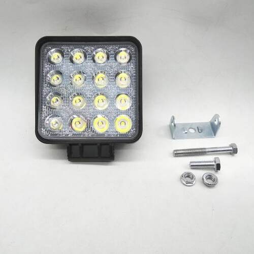 厂家直销汽车led射灯货车LED射灯超亮12V24V大灯倒车灯越野车雾灯