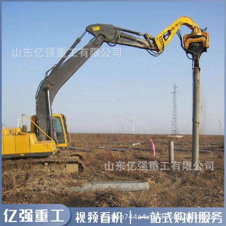 光伏打桩机挖机水泥管桩钢板桩打拔桩液压打桩锤高频振动锤压桩机,五金/工具,环卫车/保洁车/清扫车,淘宝优惠券,粉丝福利购,淘宝优惠卷
