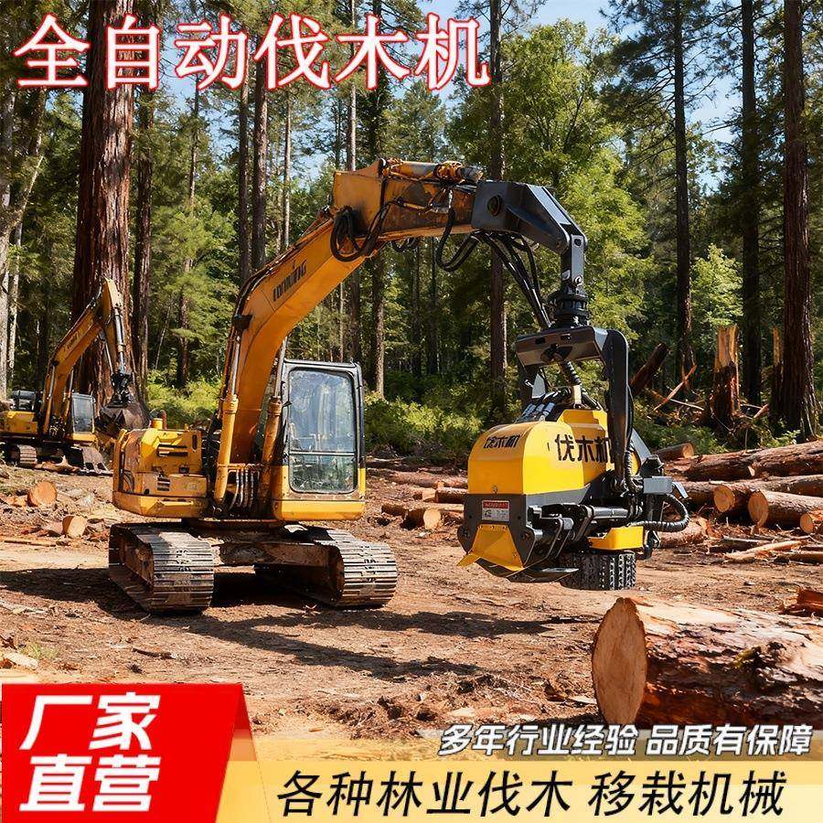 出口全自动伐木机砍伐去枝截断一体伐树机液压自动林场砍伐锯树机,搬运/仓储/物流设备,其他起重搬运设备,淘宝优惠券,粉丝福利购,淘宝优惠卷