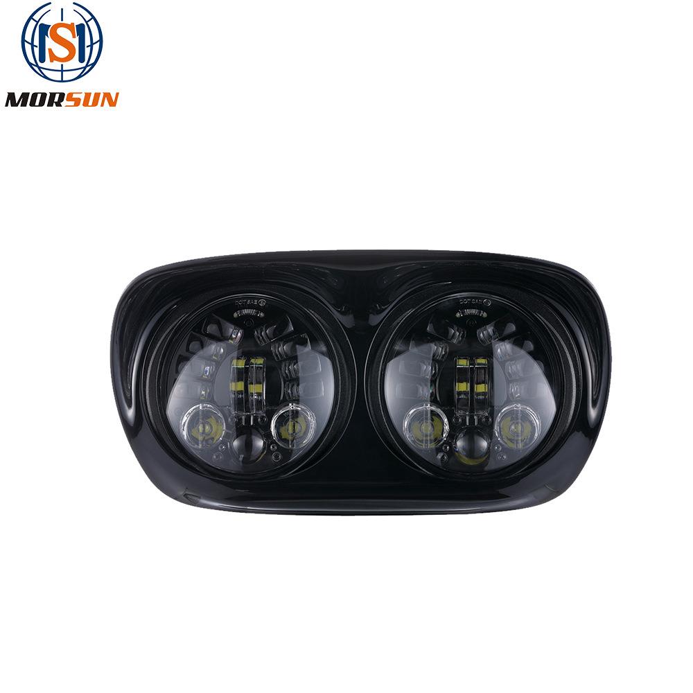5.75寸双头灯 led 前大灯 适用哈雷戴维森改装日行双灯