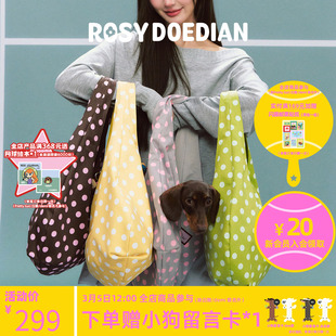 ROSYDOEDIAN包不一样 春夏波点手提包单肩通勤大容量包包 hobo包