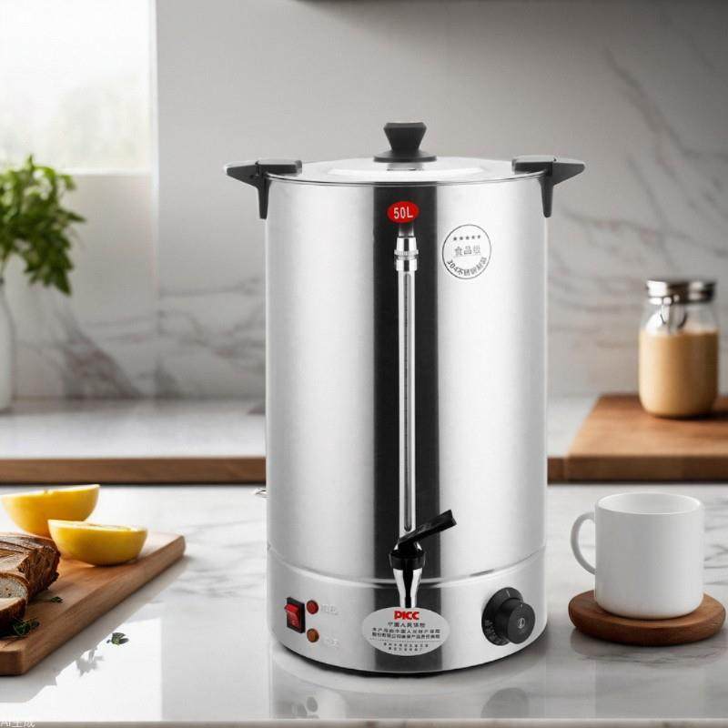 厂家 304不锈钢双层商用电热开水桶保温蒸煮面桶加热奶茶桶烧水桶,标准件/零部件/工业耗材,车间地垫,淘宝优惠券,粉丝福利购,淘宝优惠卷