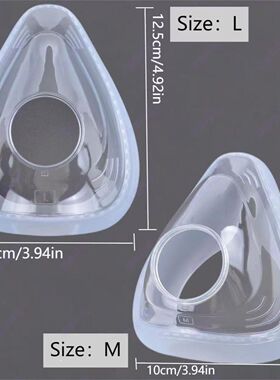 适配瑞思思迈AirFit F20口鼻罩 面罩内衬硅胶垫副厂替换款硅胶垫