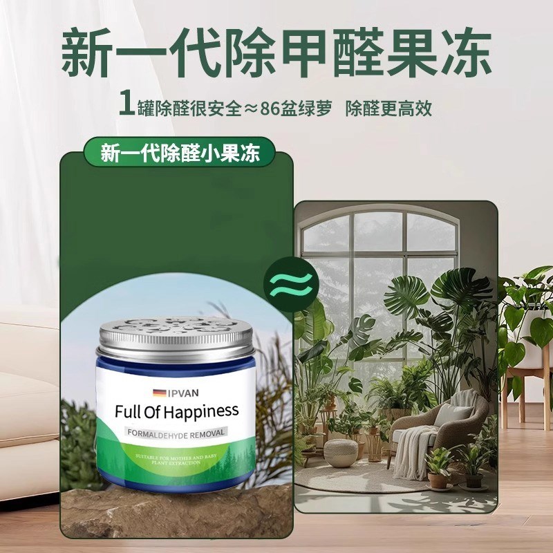 德国除甲醛果冻去吸甲醛净新房新车家用清除剂强力型去异味