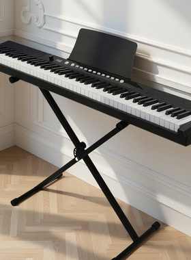 【百亿】VOICEPAL声派V462智能88键电钢琴力度键初学便携电子琴