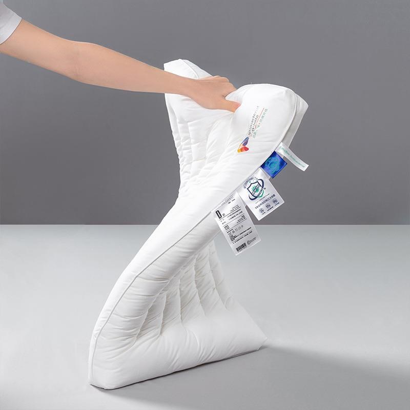 新款全棉抗菌低枕m可水洗枕头记忆枕芯学生宿舍单人枕床上用品