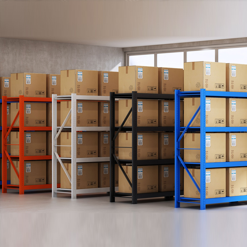 中型重型仓库仓储家用货架金属五金B置物架库房储物架铁架子280kg