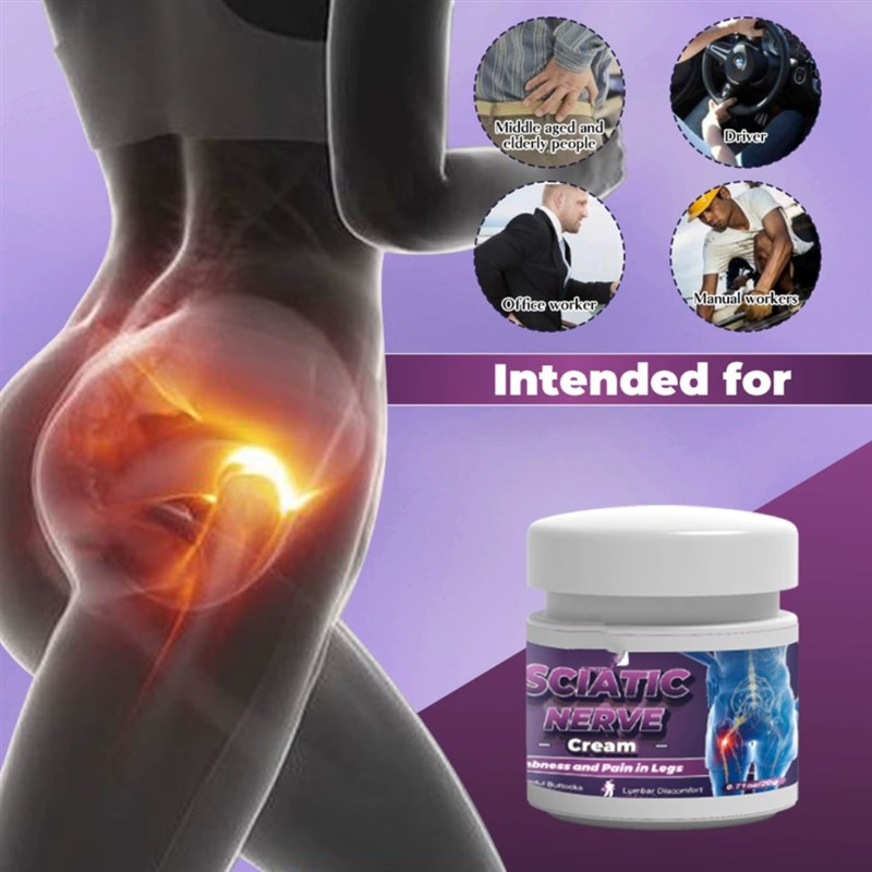 3pcs Sciatic Sciatin Lower Back Buttocks Lumbar Disc Hernia