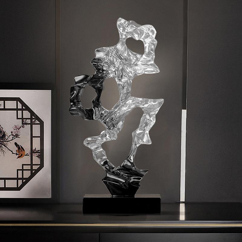 时来运转入门玄关电视柜摆件轻奢高档创意客厅橱窗艺术家居装饰品