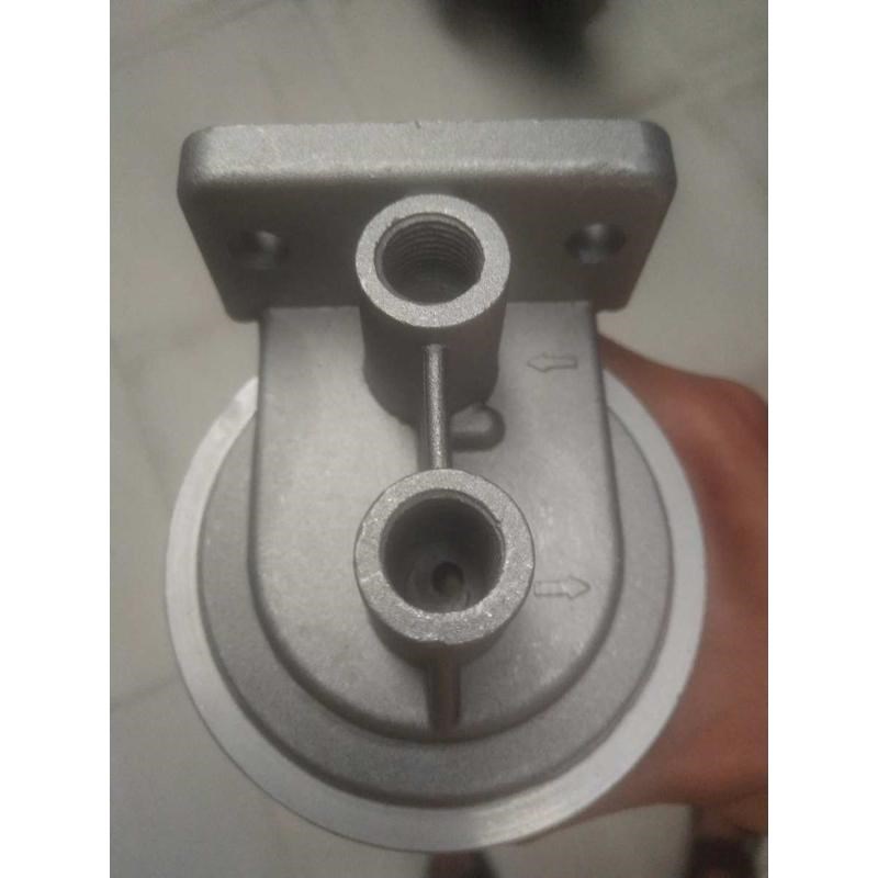 CA141柴油粗滤器油水分离沉淀器杯总成透明杯带放水总成 加装改装