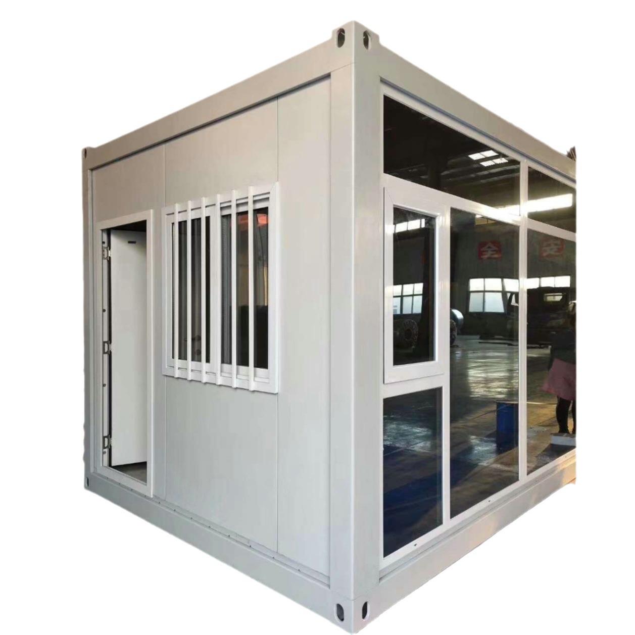 住人集装箱房彩钢夹芯板活动房办公简易房可拆卸住人集成房屋