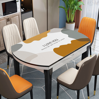 2025新款轻奢高级感折叠餐桌桌垫