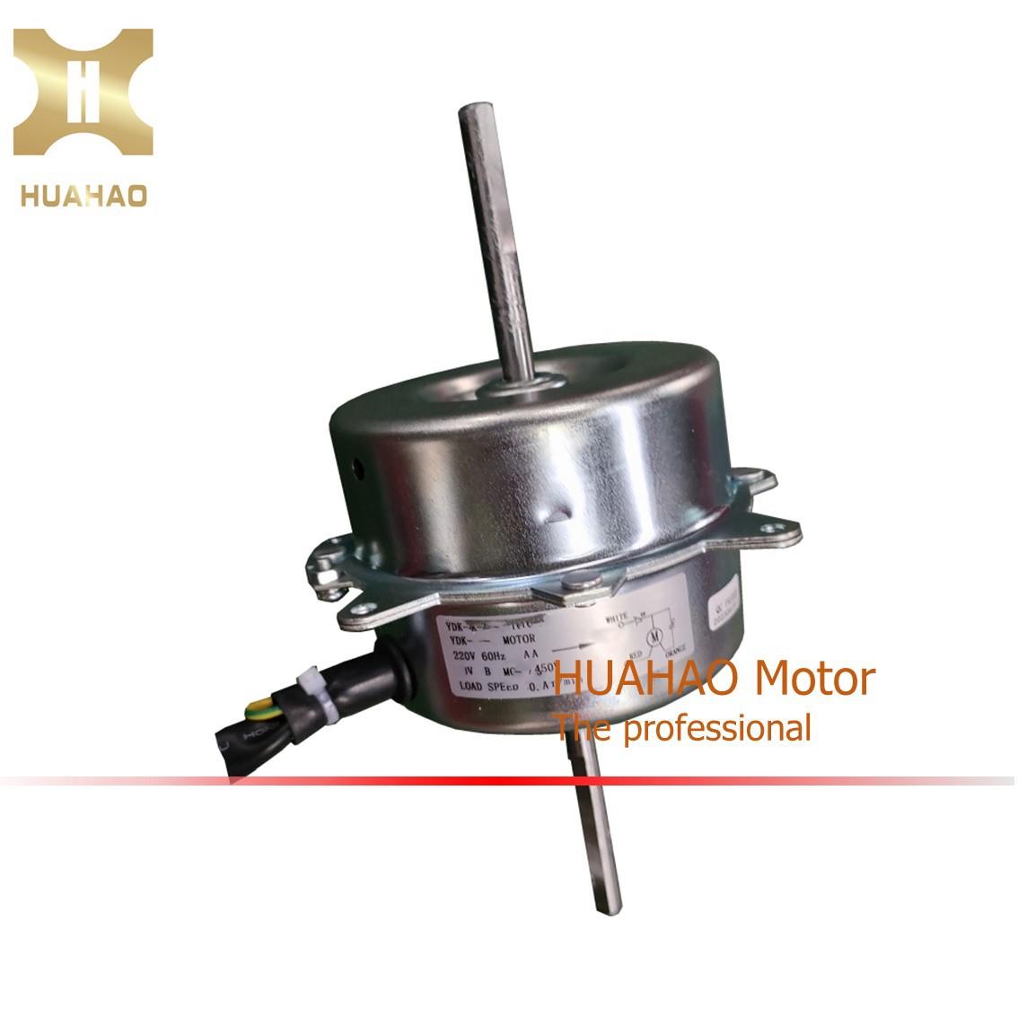 优惠铜芯YD-60-6双轴空调马达机室外机风扇电机空调外机电机通用