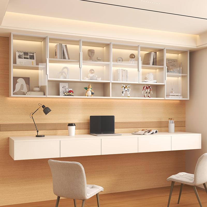 书架墙上吊柜壁挂式书柜