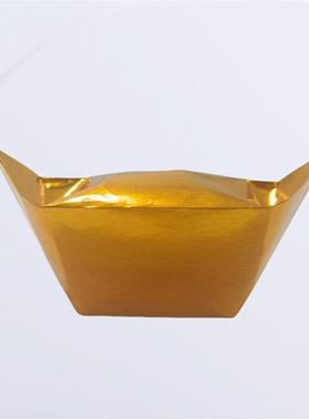 厂家直销加厚精装切角金元宝半成品手工折纸佛堂用品金银元宝