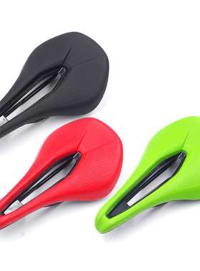 POWER COMP山地公路自行车鞍座男女TT铁人三项骑行坐垫黑白红色