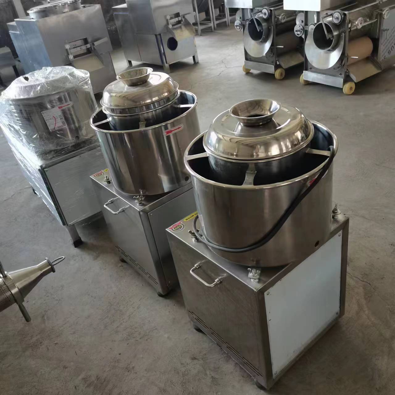 三速制冷变频打浆机 鱼丸肉泥机 肉丸打肉机 牛肉丸肉浆丸子机