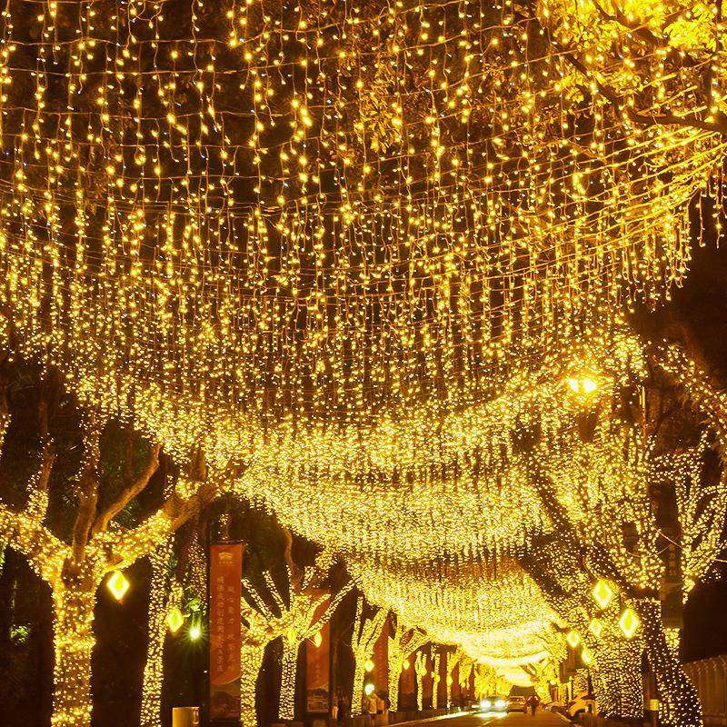 大量瀑布冰条窗帘彩灯圣诞铜线装饰串灯露营氛围夜市LED灯串,乐器/吉他/钢琴/配件,其它乐器配件,淘宝优惠券,粉丝福利购,淘宝优惠卷