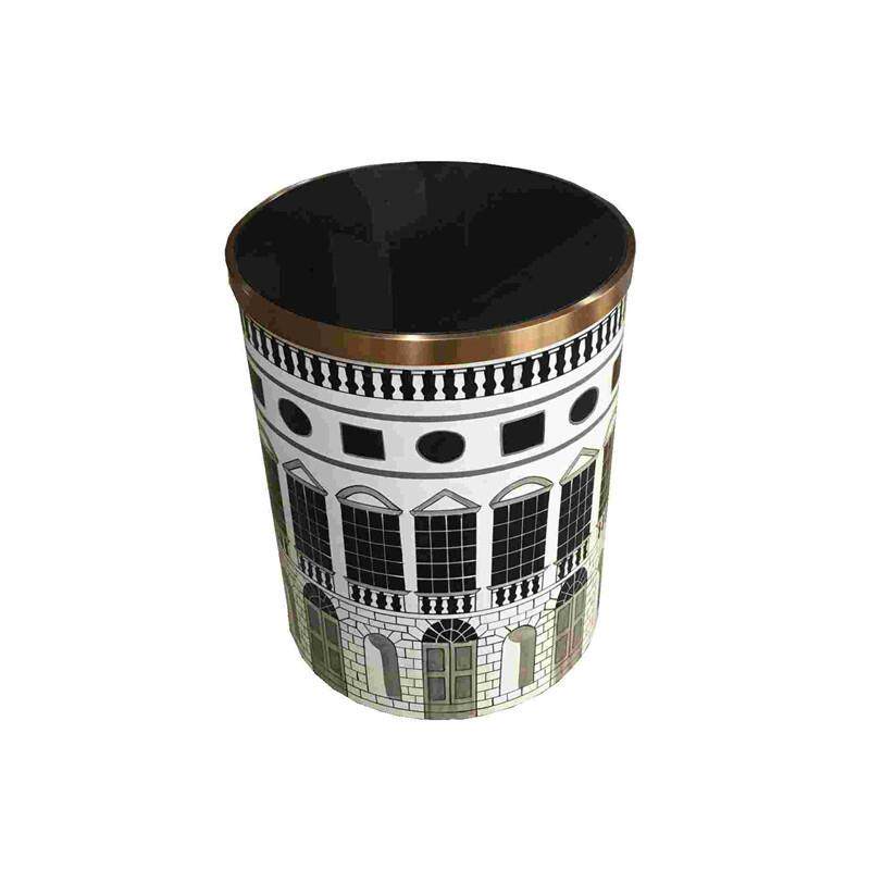 客厅钢化玻璃个性大师手绘角几轻奢沙发边几卧室创意圆形床头桌子