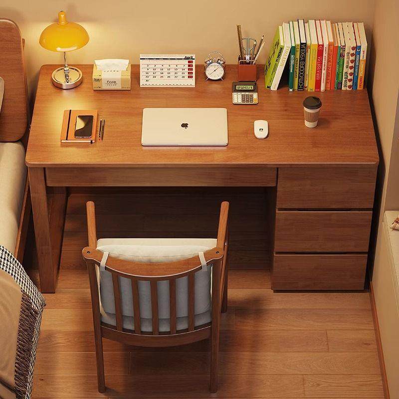实木家用电脑桌卧室儿童写字桌带书柜简约工作桌子书房学生学习桌,乐器/吉他/钢琴/配件,其它乐器配件,淘宝优惠券,粉丝福利购,淘宝优惠卷