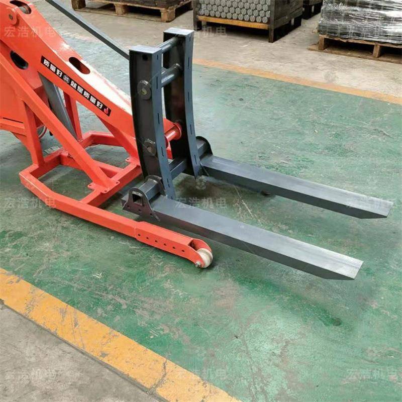 简易小型电动手推叉车载重650公斤液压堆高车油缸一体微型叉货车