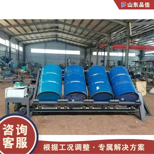 废旧塑料桶除锈翻新洗桶机 铁桶内部清洗机 全自动油桶去污洗刷机