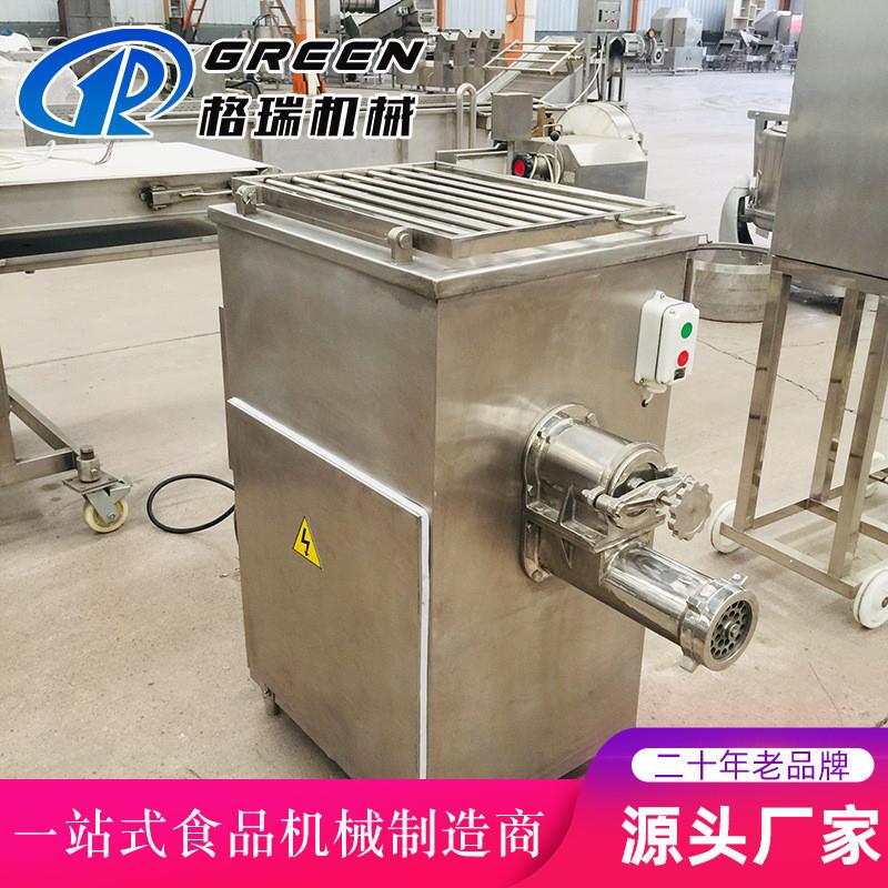 供应130型冻肉绞肉机 牛羊肉块绞肉机 全自动冻肉绞肉机价格