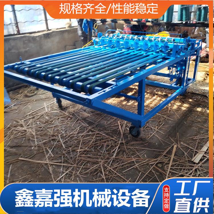 树苗保温帘草帘机 电动芦苇蒲草编织苇帘机 农用砖坯覆盖蒲帘机