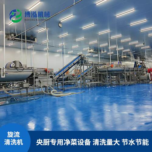 净菜加工设备 涡流清洗机 旋流土豆丝 央厨果蔬清洗机 根茎类清洗