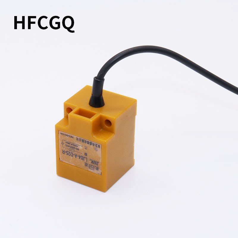 防水接近开关JWK:LJB4-A-D25-R交流常开2线AC90-250V方形传感器