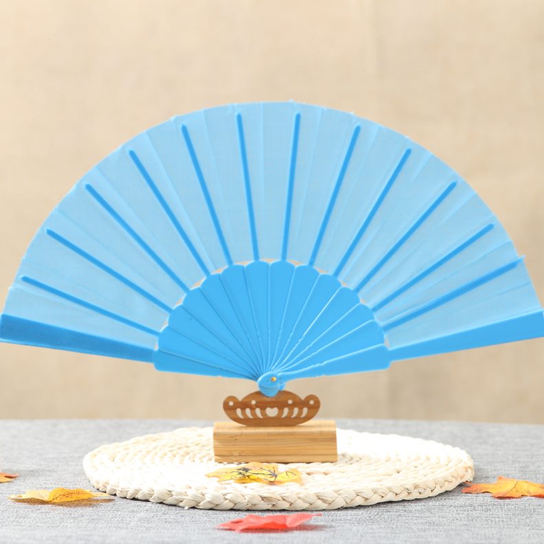 广场舞塑料亮片扇响折扇折叠扇子古装演跳舞舞蹈道具中国风演出表