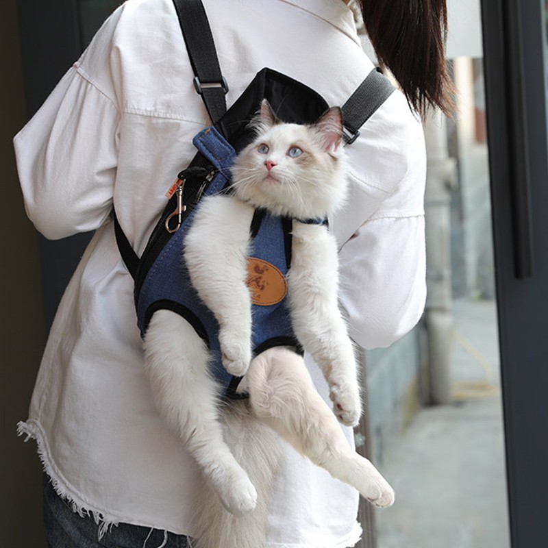 猫包外出便携背带胸前包狗狗双肩泰迪外带背包宠物猫咪出行背猫袋