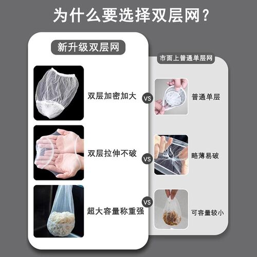 厨房水槽用一次性过滤网超大号洗碗槽洗菜盆水池通用漏网垃圾网袋
