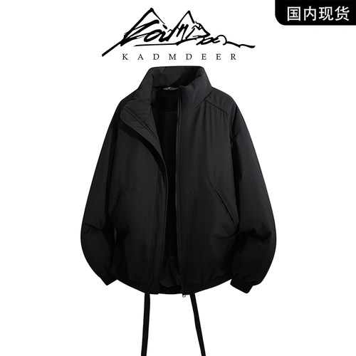 【品牌现货撤柜】KADMDEER冬季棉衣立领棉服男加厚加绒羽绒棉外套