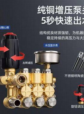 高洗h车机11压0v220v440v60洗z养殖场洗车泵商用大5566功率全自动
