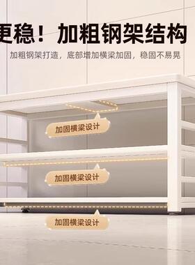 新款厨多功架能置物落地家多层微波炉MG1688KH收纳架用切菜桌夹缝