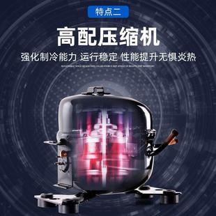 饮料展WUN示啤酒柜商用冷藏单冰冷柜双开门冷饮柜柜门藏立式 保鲜