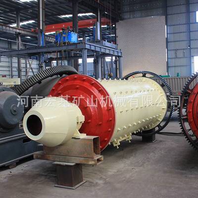 矿业选矿球磨机连续节能大型矿石磨粉设备岩金尾矿铜铁矿石研磨机