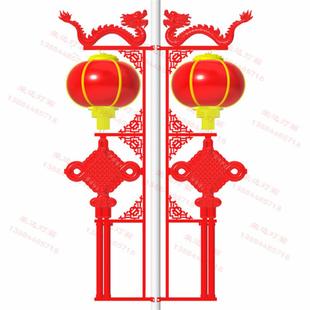 CUB太阳能路灯灯箱线杆杆道旗宣传电架太灯阳能广告灯箱路灯广告